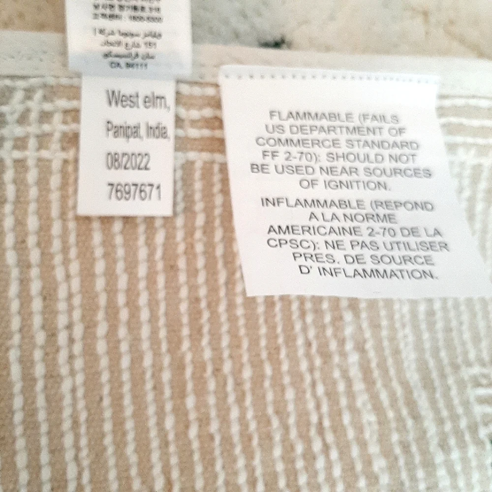 *West Elm Modern Trees Tufted Bath Rug